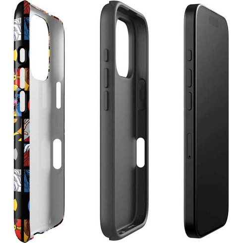 Marvel X-Men Pattern iPhone 16 Pro Max Impact Case