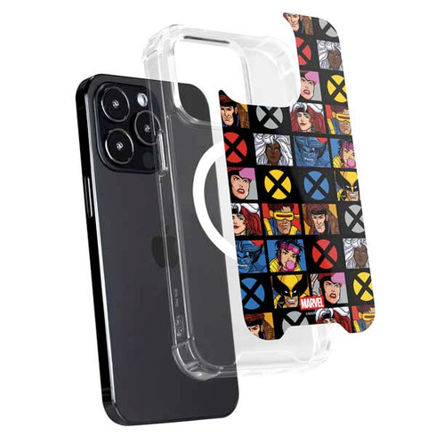 Marvel X-Men Pattern iPhone 16 Pro Max MagSafe Case