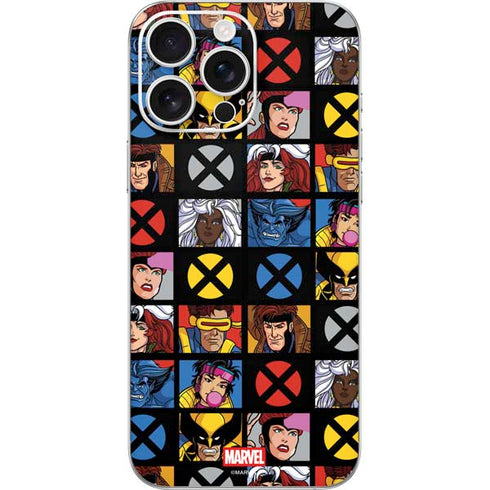 Marvel X-Men Pattern iPhone 16 Pro Max Skin