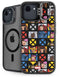 Marvel X-Men Pattern iPhone 16e Kickstand Case