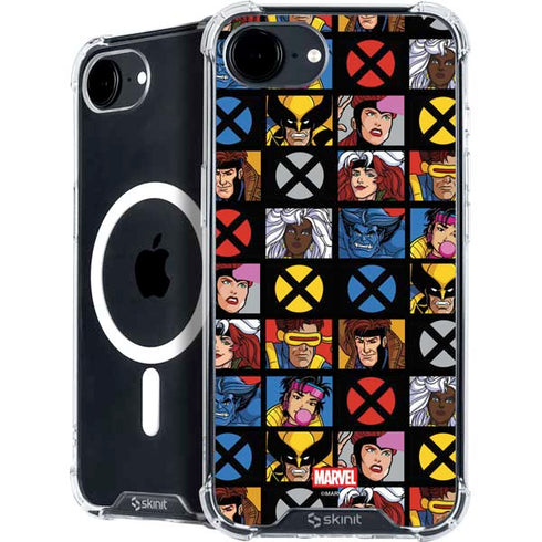 Marvel X-Men Pattern iPhone 16e MagSafe Case