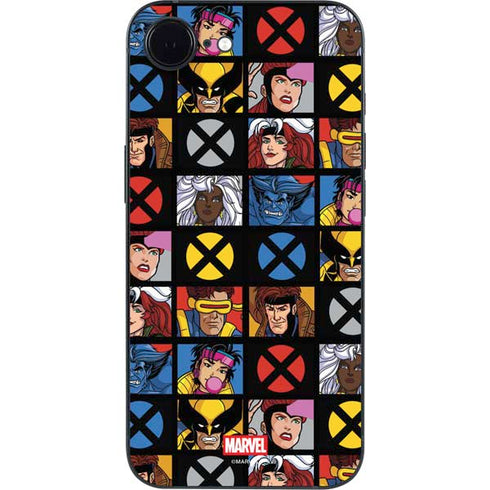 Marvel X-Men Pattern iPhone 16e Skin