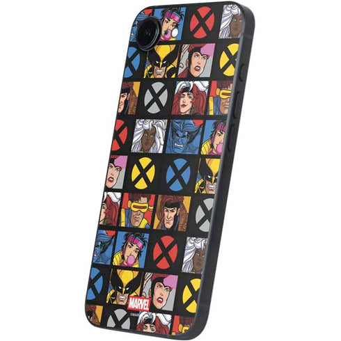 Marvel X-Men Pattern iPhone 16e Skin