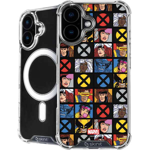 Marvel X-Men Pattern iPhone 17 MagSafe Case