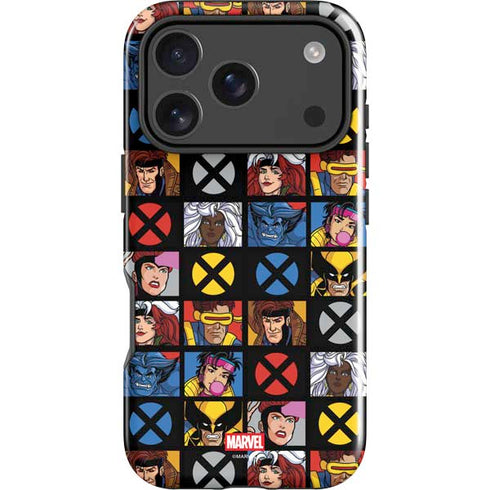 Marvel X-Men Pattern iPhone 18 Pro Max Impact Case