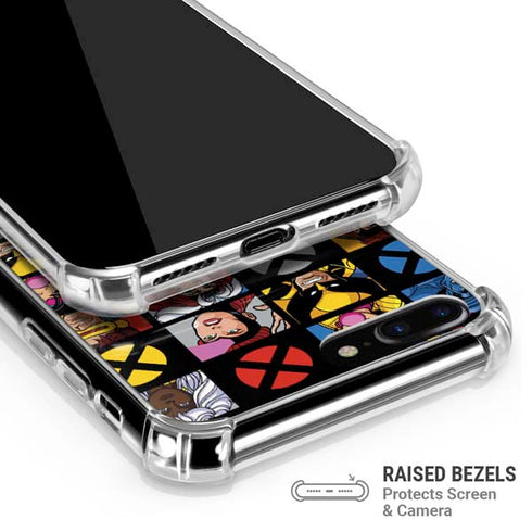 Marvel X-Men Pattern iPhone 7/8 Plus Clear Case