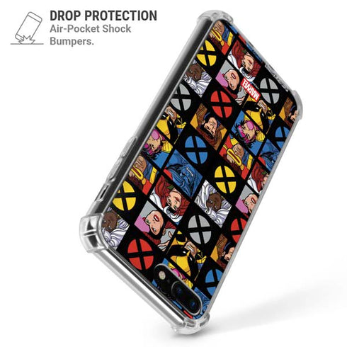 Marvel X-Men Pattern iPhone 7/8 Plus Clear Case
