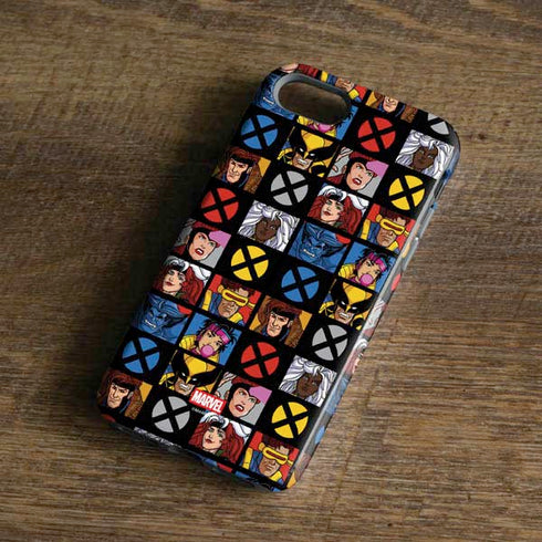 Marvel X-Men Pattern iPhone 8 Pro Case