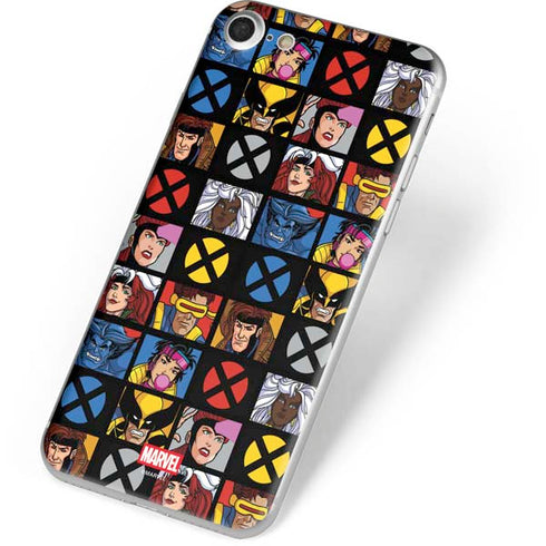 Marvel X-Men Pattern iPhone 8 Skin