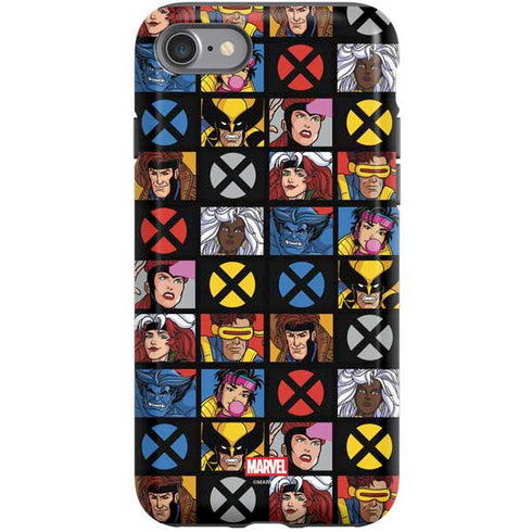 Marvel X-Men Pattern iPhone SE (2nd & 3rd Gen) Pro Case