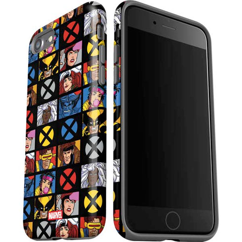 Marvel X-Men Pattern iPhone SE (2nd & 3rd Gen) Pro Case