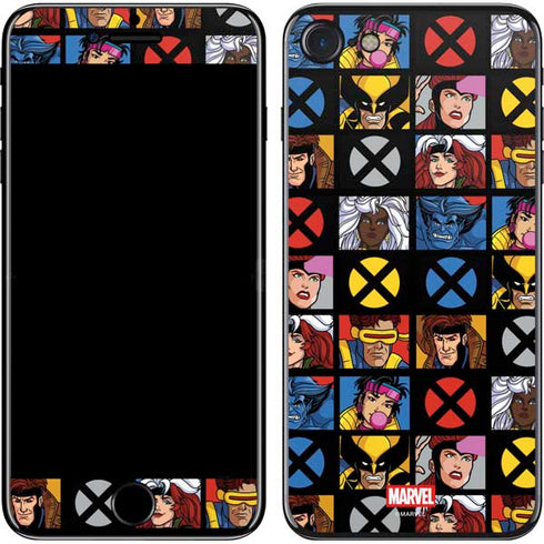 Marvel X-Men Pattern iPhone SE (2nd & 3rd Gen) Skin