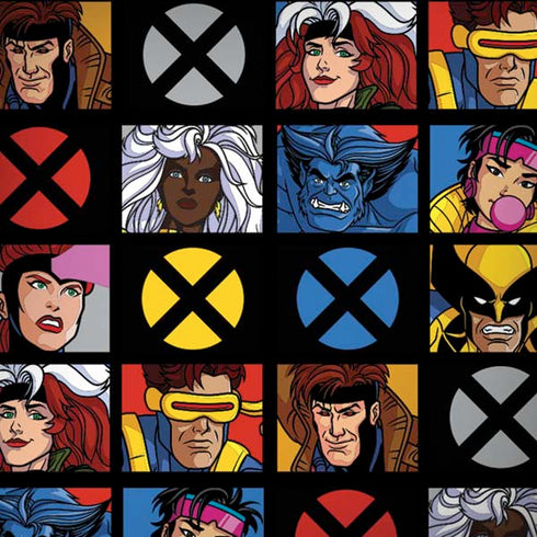 Marvel X-Men Pattern iPhone X Skin