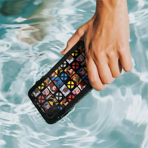 Marvel X-Men Pattern iPhone XR Waterproof Case