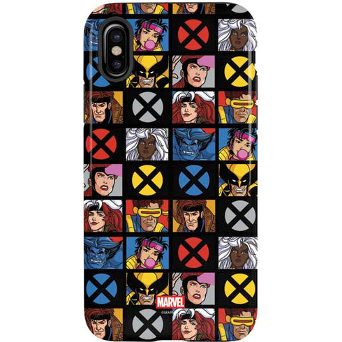 Marvel X-Men Pattern iPhone XS Pro Case