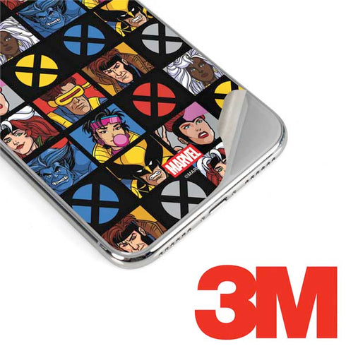 Marvel X-Men Pattern iPhone XS Skin
