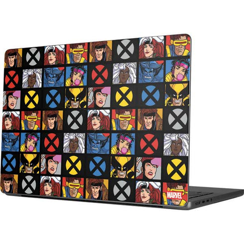 Marvel X-Men Pattern MacBook Pro 14in (2021-24) Skin