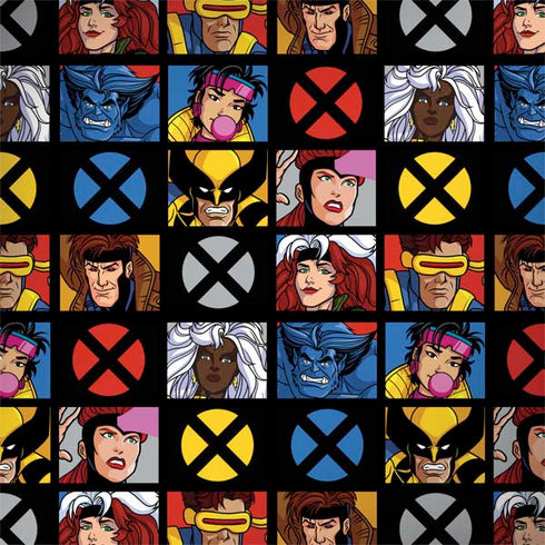 Marvel X-Men Pattern MacBook Skins