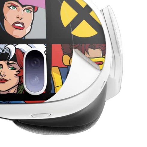 Marvel X-Men Pattern Meta Quest 3 Skin