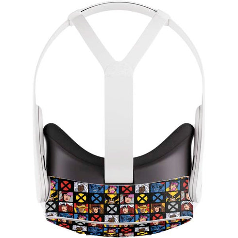 Marvel X-Men Pattern Meta Quest 3S Skin