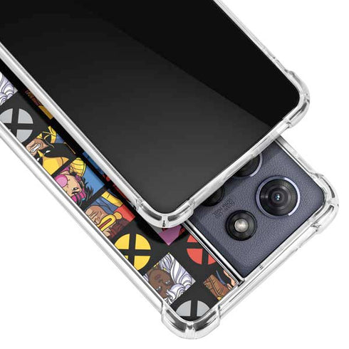 Marvel X-Men Pattern Moto G Play 5G (2025) Clear Case