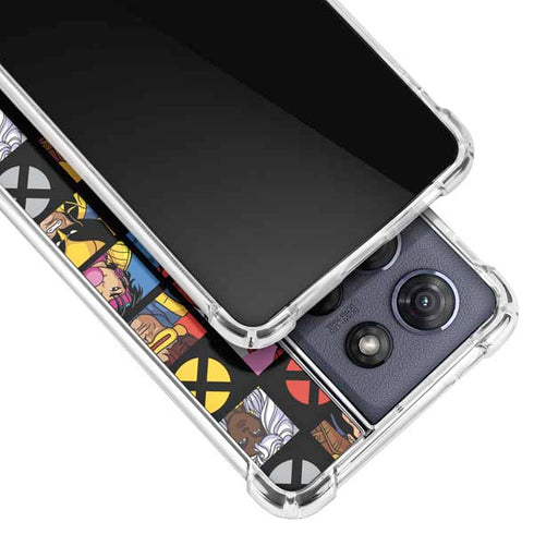 Marvel X-Men Pattern Moto G Power 5G (2025) Clear Case