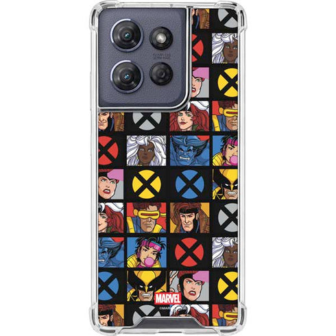 Marvel X-Men Pattern Moto G Stylus 5G (2025) Clear Case