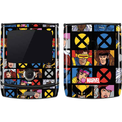 Marvel X-Men Pattern Motorola RAZR Skin