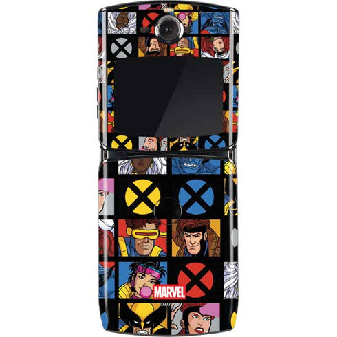 Marvel X-Men Pattern Motorola RAZR Skin