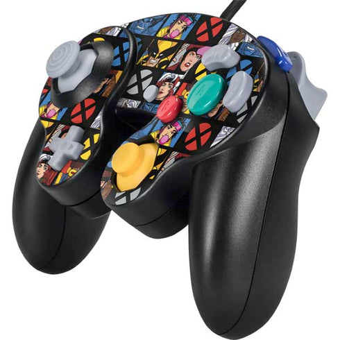 Marvel X-Men Pattern Nintendo GameCube Controller Skin