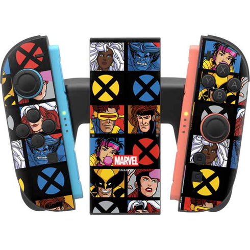 Marvel X-Men Pattern Nintendo Switch 2 (2025) Joy-Con Controller Skin