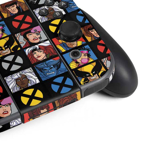 Marvel X-Men Pattern Nintendo Switch Bundle Skin