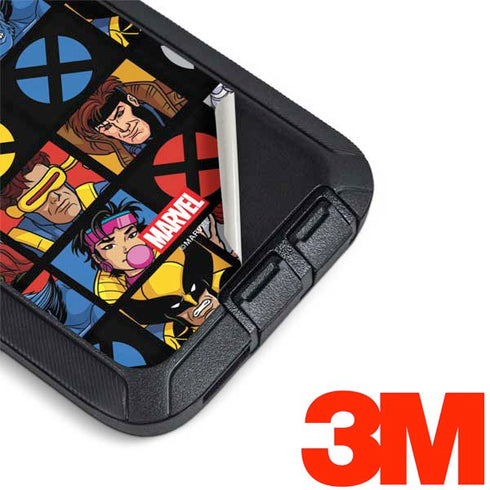 Marvel X-Men Pattern Otterbox Defender Galaxy Skin