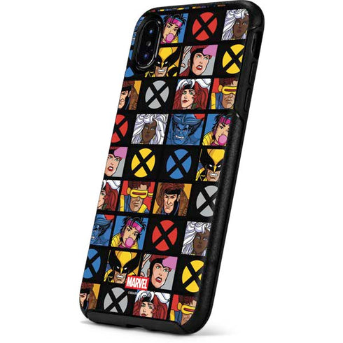 Marvel X-Men Pattern Otterbox Symmetry iPhone Skin