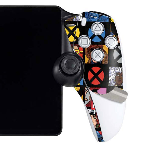 Marvel X-Men Pattern PlayStation Portal Remote Player Skin