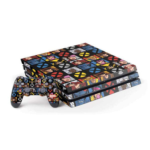 Marvel X-Men Pattern PS4 Pro Bundle Skin