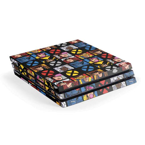 Marvel X-Men Pattern PlayStation PS4 Skins