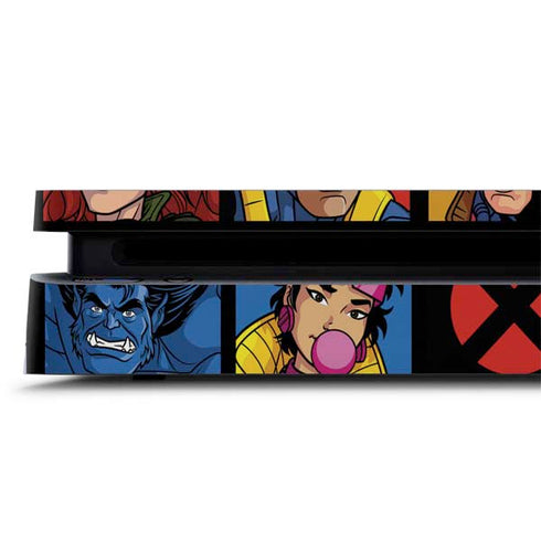Marvel X-Men Pattern PS4 Slim Skin