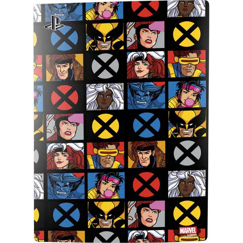 Marvel X-Men Pattern PS5 Digital Edition Console Skin