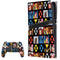 Marvel X-Men Pattern PS5 Pro Bundle Skin