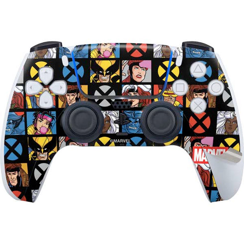 Marvel X-Men Pattern PS5 Pro Disk Bundle Skin