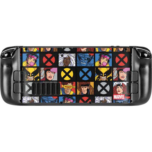 Marvel X-Men Pattern Steam Deck Handheld Gaming Computer OLED Skin