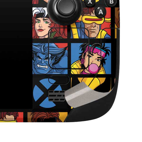 Marvel X-Men Pattern Steam Deck Handheld Gaming Computer Skin