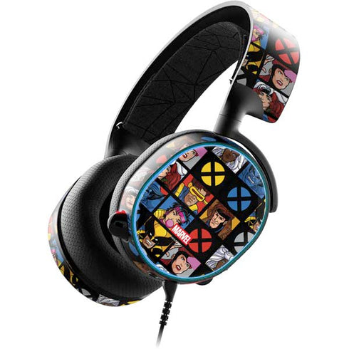 Marvel X-Men Pattern SteelSeries Arctis 3 Skin