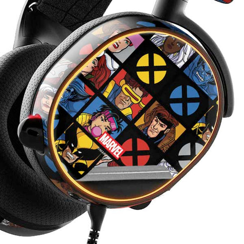 Marvel X-Men Pattern SteelSeries Arctis 3 Skin