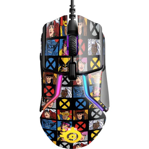 Marvel X-Men Pattern SteelSeries Rival 600 Gaming Mouse Skin