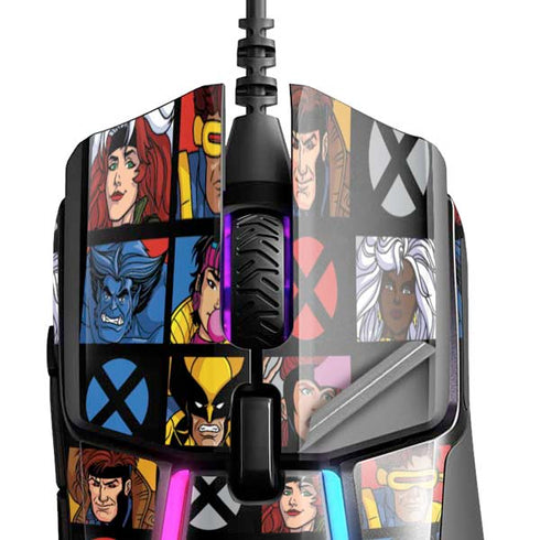 Marvel X-Men Pattern SteelSeries Rival 600 Gaming Mouse Skin