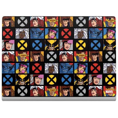 Marvel X-Men Pattern Surface Book 2 13.5in Skin
