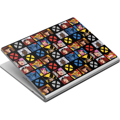 Marvel X-Men Pattern Surface Book Skin
