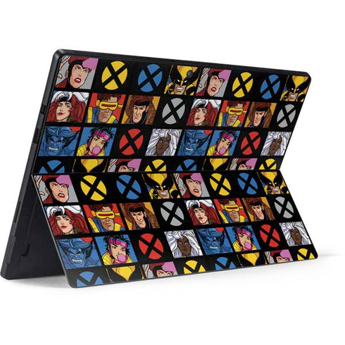 Marvel X-Men Pattern Surface Pro 7 Skin